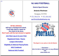 NJ AAU FOOTBALL